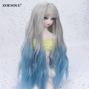 Zoesoul Best Selling 1/4 Korean Long Hair Doll Wig for BJD Dolls