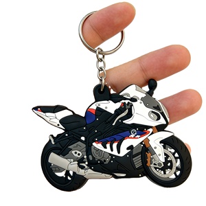 Llavero de PVC Personalizado para Motocicleta, Llaveros de Alta Calidad Hechos a Medida con Material Duradero - Product Image 2