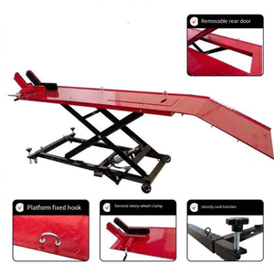 Wholesale 800/1000 LBS Capacity,Steel Hydraulic Motorcycle Lift 1000lb Motorbike <b>Table</b> - Product Image 2