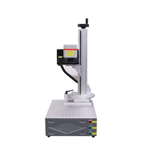 Machine de marquage et de découpe au laser à fibre 50W 30W pour bijoux, graveur en acier, coupeur, marqueur, prise EU, lentille 200x200MM, 150x150MM - Product Image 5