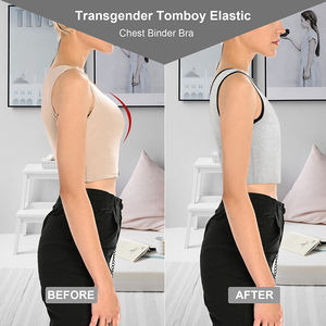 Elastic Breathable Women Brassiere Tomboy Compression Lesbian Breast <strong>Binder</strong> Chest Tomboy FTM Chest <strong>Binder</strong> <strong>Bra</strong> - Product Image 3