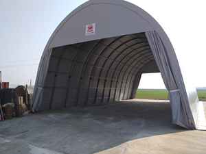 เต็นท์โครงสร้างเหล็กเบาปรับแต่งได้ ทนทานและมีสไตล์ สำหรับเก็บของกลางแจ้ง ท่อเหล็กสี่เหลี่ยมชุบกัลวาไนซ์แบบแช่เย็น - Product Image 5