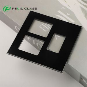 FELIX GLASS Fabricant de cadres en verre trempé découpés sur mesure par CNC pour maison intelligente, avec protection anti-UV IP67, épaisseur 1 mm pour écran d'affichage - Product Image 4