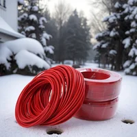 Câble chauffant flexible personnalisé, systèmes de chauffage au sol, pièces, commande en gros, impression de logo, hôtels, appartements, OEM Canada 110-220V