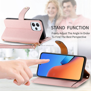 Eith Dây Đeo Chuỗi Dây Chống Trộm Antifall Thời Trang Mans Sling Di Động Bìa Điện Thoại Di Động Trường Hợp Với Ví Cho <span class=keywords><strong>Iphone</strong></span> 15 - Product Image 5