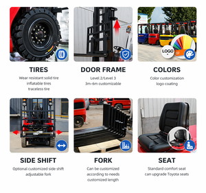 Truk Angkat Listrik 2 Ton, Penggerak AC, Baterai Lithium, Ban Solid, Ideal untuk Gudang dan Penanganan Material - Product Image 3