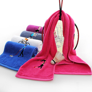 Toalla Deportiva de Algodón 20x110cm Extra Larga Absorbente para Maratón, Yoga, Running con Logotipo Bordado Personalizable - Product Image 4