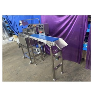 Machine de recouvrement de chocolat pour gaufrettes et biscuits, petite enrobeuse de chocolat chinoise, machine de recouvrement de chocolat pour cacahuètes à vendre - Product Image 3