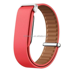Bracelet réglable en cuir véritable souple compatible avec Google Fitbit Air, bracelet de remplacement en cuir de qualité supérieure pour montre - Product Image 2