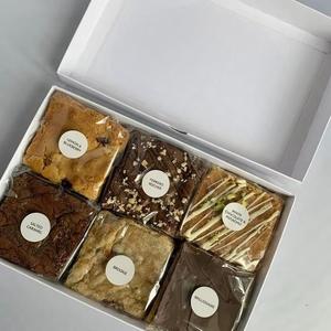 Caja de embalaje de papel de Arte de gama alta más vendida para comida para pastel, nueces, donuts, Sushi, pastelería, panadería, galleta, <span class=keywords><strong>Brownie</strong></span> con insertos - Product Image 5