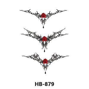 Vente en Gros HB Série Sexy Tatouages Par Transfert D'eau Animaux Maquillage <span class=keywords><strong>Tatouage</strong></span> Corporel Temporaire pour Hommes Femmes - Product Image 4