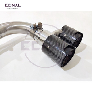 Sistema di Scarico con Valvola in Acciaio Inox Ecnal per BMW F32 F33 F36 420 428 430 N20 2.0T a M4 - Product Image 6