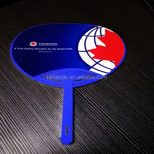 Customized New Product Golden Supplier Plastic Hand Fan