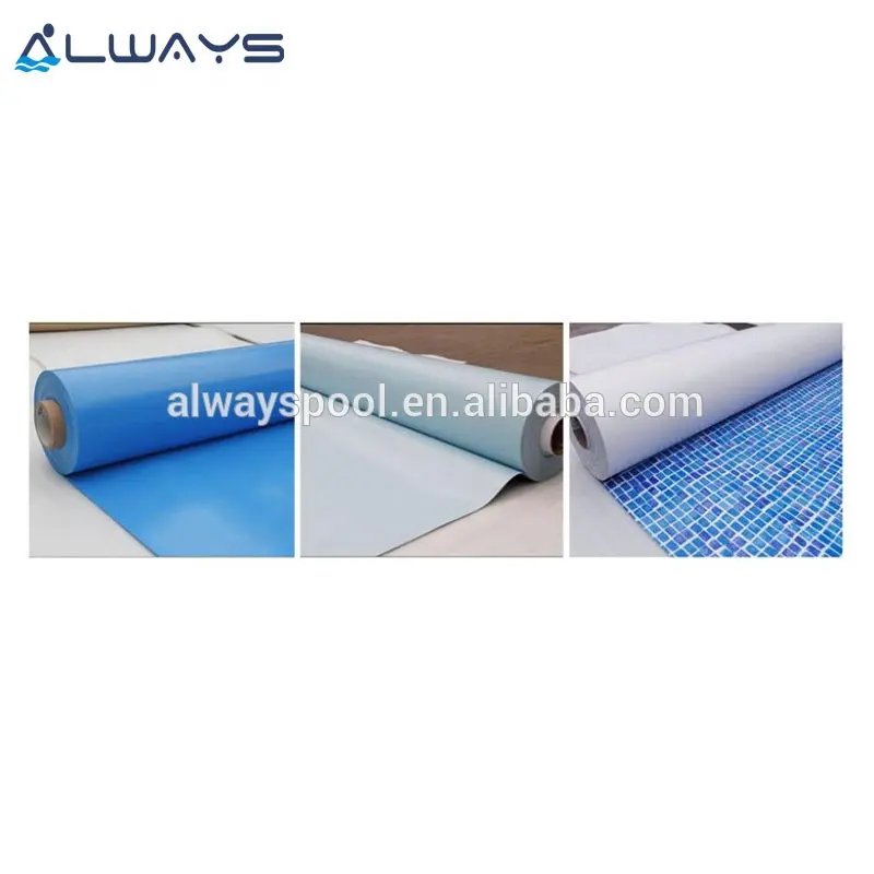 Goedkope Duurzaam PVC blauw mozaïek ingegraven zwembad liner