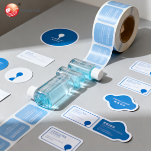 Custom Design <strong>Printed</strong> Vinyl Waterproof Adhesive Cosmetic Waterproof Skincare Product <strong>Labels</strong> for <strong>Bottle</strong> Sticker - Product Image 2