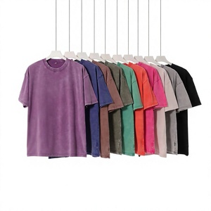 เสื้อยืดโอเวอร์ไซส์ทรงหลวม น้ำหนัก 230 กรัม ผ้าคอตตอน 100% ย้อมสีแบบวินเทจ ลุคย้อนยุค ขาดๆ แบบดิสเทรส สำหรับผู้ชาย - Product Image 4