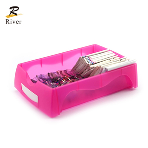 Accesorios de laboratorio óptico, bandeja de trabajo óptica de plástico, caja de rotación de RTB-4 68*190*270mm <span class=keywords><strong>para</strong></span> procesamiento de gafas y <span class=keywords><strong>lentes</strong></span> - Product Image 3