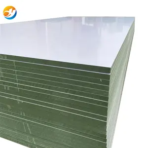 家具和橱柜用防潮中密度纤维板白色三聚氰胺薄膜层压中密度纤维板绿色防水HMR中密度纤维板