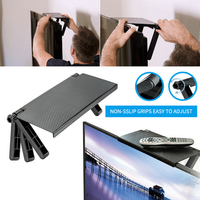 Support de stockage d'écran de télévision d'ordinateur crochet support d'affichage routeur sans fil set top box rack de stockage pour un rangement pratique