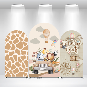 Arco Decorativo para Fiesta de Baby Shower o Cumpleaños con Temática de Safari - Product Image 1
