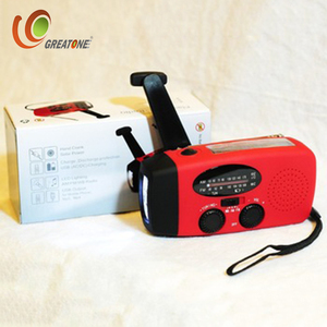 Venta al por mayor de China solar manivela <span class=keywords><strong>radio</strong></span> NOAA con la linterna y el cargador - Product Image 3