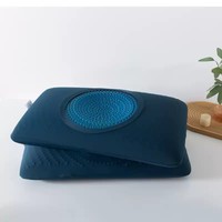 Ergonomisches 2025 3D Gel Relax Orthopädisches Memory Foam Kissen Konturierte Nackenstütze Verbesserte Schlafqualität Bambusfaser