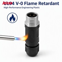 Connecteur circulaire métallique anti-vibration IP67 MJ16, mâle-femelle, pour panneau, prise hybride d'alimentation et de signal pour pack de batteries au lithium