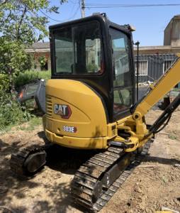 รถขุดขนาดเล็ก CAT303E คัมมินส์3ตันรถแทรคเตอร์สภาพดีมีชั่วโมงผลิตจากญี่ปุ่น - Product Image 1