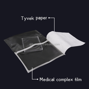Papier Tyvek et PE Co-extrusion film <span class=keywords><strong>ETO</strong></span> stérilisation en-tête sac avec CE & ISO13485 - Product Image 5
