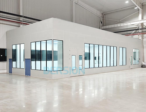 ห้องปลอดเชื้อทางการแพทย์แบบโมดูลาร์พร้อมเครื่องยนต์ประสิทธิภาพ 99.999% ดีไซน์ใหม่ตามสั่ง (ผ่านการรับรอง <span class=keywords><strong>IQ</strong></span>/<span class=keywords><strong>OQ</strong></span>/PQ) - Product Image 2