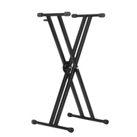 Clavier portable pliable en métal, double type X, support d'orgue électronique de haute qualité, prix d'usine