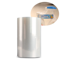 Rouleau de film rétractable POF pour impression 12 microns, sacs pour iPhone, cadeau avec coupe-glissière, emballage rétractable pour bateau, matériau d'emballage plastique