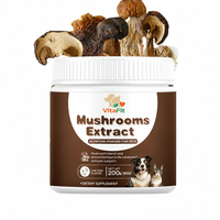 Poudre de champignons en gros ODM/OEM pour la santé des animaux de compagnie : Complément alimentaire pour soutenir la santé immunitaire et digestive des chiens et des chats