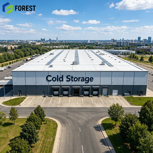 Refrigerated Warehouse Building Professional Grade Prefabricated Metal Seafood Distribution Energy Efficient - Product Image 1