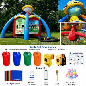 Juego Inflable Multideportivo Internacional <span class=keywords><strong>de</strong></span> <span class=keywords><strong>Fútbol</strong></span> y Béisbol <span class=keywords><strong>para</strong></span> Carnavales, Eventos Escolares y <span class=keywords><strong>Alquiler</strong></span> Comercial - Product Image 2