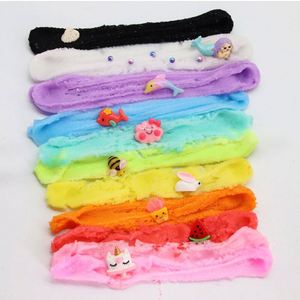 Cute Animal Mix Color Silk Slime Toys Panda Mud Stress Relief Cotton <b>Clay</b> Slime - Product Image 6