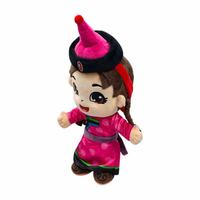 Jouets en peluche personnalisés avec logo Kawaii, doux, écologiques, pour enfants, cadeau de fête d'anniversaire, cadeau pour bébé, fabricant OEM ODM