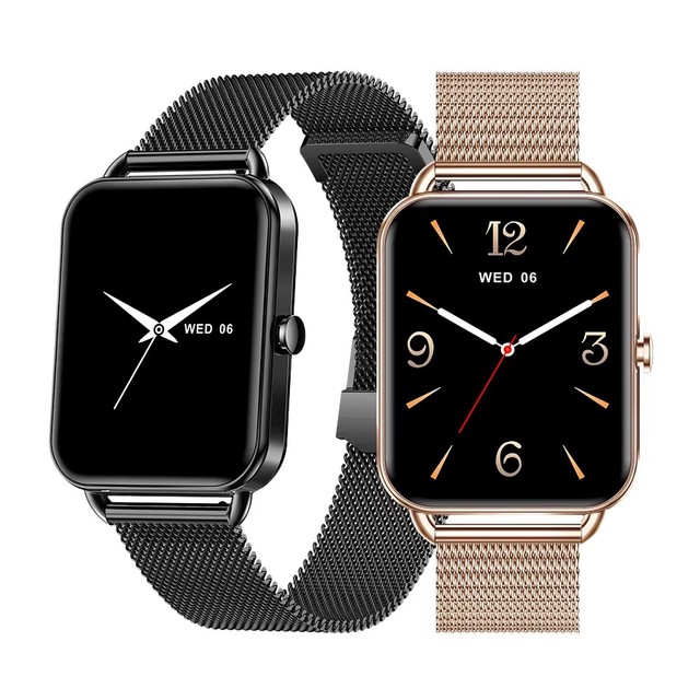 Custom Stainless Steel Smart Watch Remote Control Magnetic Charging for Unisex CE ROHS Sleep Monitoring Fitness Tracker Calendar