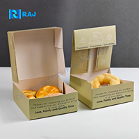 Emballage alimentaire kraft jetable personnalisé logo imprimé à emporter pour le pâturage à chaud boîte de traiteur restaurant pour traiteur