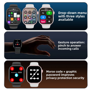 Reloj Inteligente 4G Más Vendido con Tarjeta SIM, Monitor <span class=keywords><strong>de</strong></span> Frecuencia Cardíaca, Función NFC, Inteligencia Artificial, Sistema Dual, Enfoque Inteligente y Control por Gestos - Product Image 3