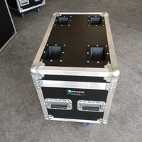 Tête mobile personnalisée dj spot Par wash faisceau luminaire vol ATA style road case pour Chauvet Intimidator Wash Zoom 450 IRC