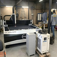Machine de découpe laser à fibre métallique Hoysook 2 kW à vendre