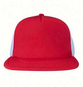 Vintage Distressed 6-Panel Trucker Cap High Profile Curved Brim Mesh Sports <b>Hat</b> <b>for</b> Outdoor & Travel Fashionable Sporty Style - Product Image 2