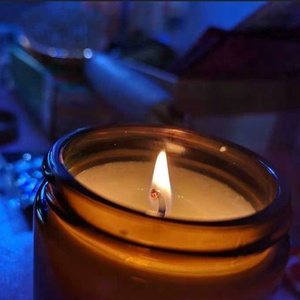 Velas de Colores Personalizadas en Frascos de Vidrio, Vasos de Vidrio para Santería, Frascos para Velas Religiosas - Product Image 2