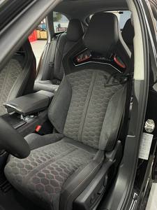 Housse de siège de voiture en cuir Nappa perforé YLD, design sportif enveloppant, respirante pour l'été, quatre saisons, pour <span class=keywords><strong>Audi</strong></span> A6L - Product Image 1