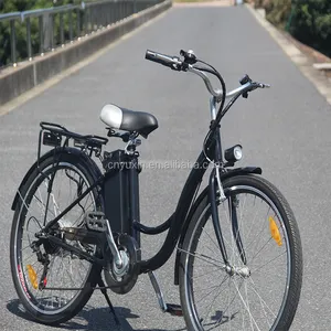 2024 26英寸250W 24v城市电动自行车廉价可折叠智能电子Ebike，带CE EN15194