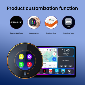 PlayAiBox per <span class=keywords><strong>BMW</strong></span> Android 15, Box AI Wireless <span class=keywords><strong>Carplay</strong></span> 8GB+128GB Qualcomm 6350 con GPS Integrato, Multimedia per Auto per YouTube e Netflix - Product Image 5