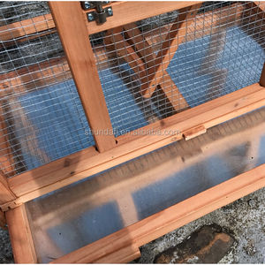 SDB002 extérieur en bois maison d'oiseau volière d'oiseaux facilement nettoyer grandes Cages à oiseaux en bois Cages jardin extérieur - Product Image 4