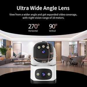 Vstarcam CS995DR HD Vollfarb-Dual-Objektiv Smart Home Security Innen kamera WiFi Wireless <span class=keywords><strong>Motion</strong></span> Detection Baby Monitor Kamera - Product Image 4