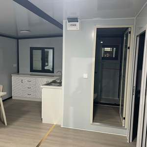 Maisons préfabriquées modulaires pliables de 20 et 40 pieds, conteneurs habitables extensibles, mini-bureaux pliables, maisons pliantes à vendre - Product Image 5